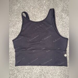 Lululemon Black Crop Top